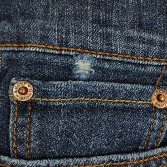 Lucky Women's Crop Jeans size 8/29 - Picture 6 of 6